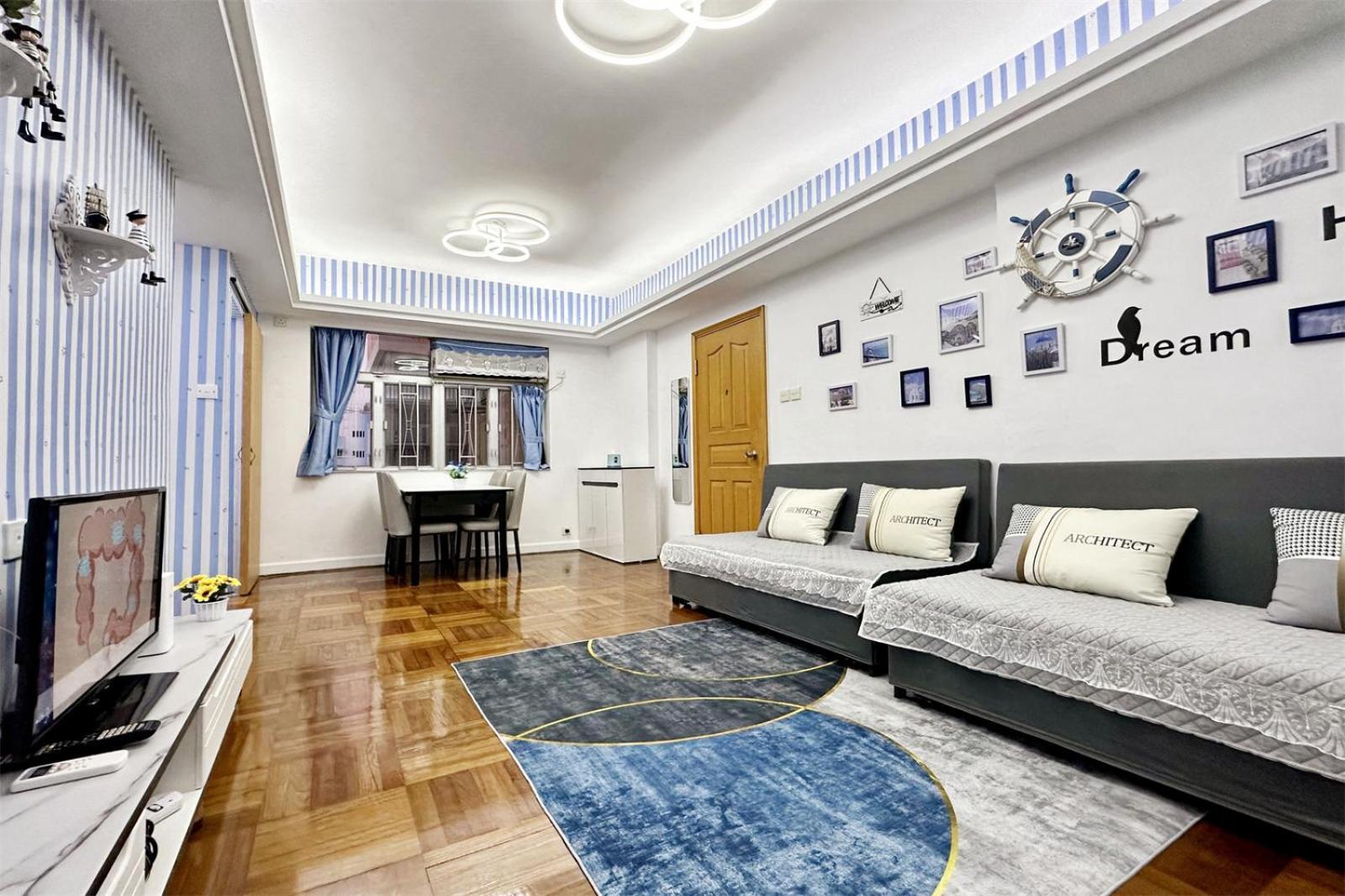 Fantastic Queen Beds, 4Rms Beside Mtr Grand 14Ppls 2 Bathrm Hong Kong Exterior photo